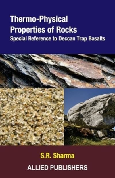 Cover for S.R Sharma · Thermo-physical properties of rocks: special reference to Deccan trap basalts / (Paperback Book) (2016)