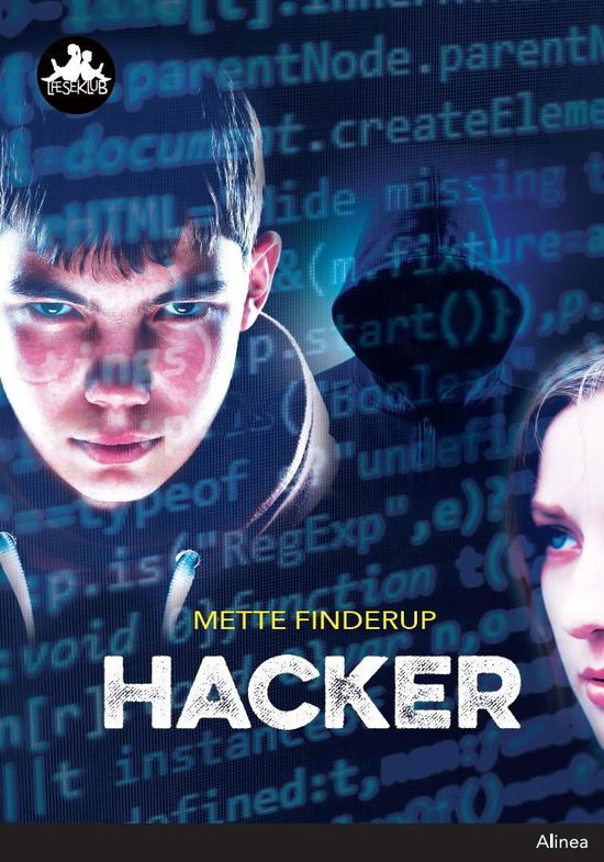 Cover for Mette Finderup · Læseklub: Hacker, Sort Læseklub (Innbunden bok) [1. utgave] (2017)