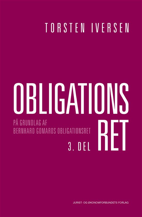 Cover for Torsten Iversen · Obligationsret 3. Del (Hardcover Book) [3º edição] (2018)