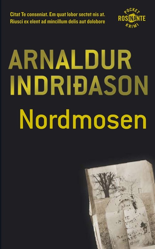 Cover for Arnaldur Indridason · Kriminalkommissær Erlendur Sveinsson: Nordmosen, Pocket (Book) [3rd edition] [Pocket] (2008)