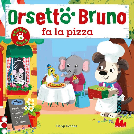 Cover for Benji Davies · Orsetto Bruno Fa La Pizza. Ediz. A Colori (Bog)