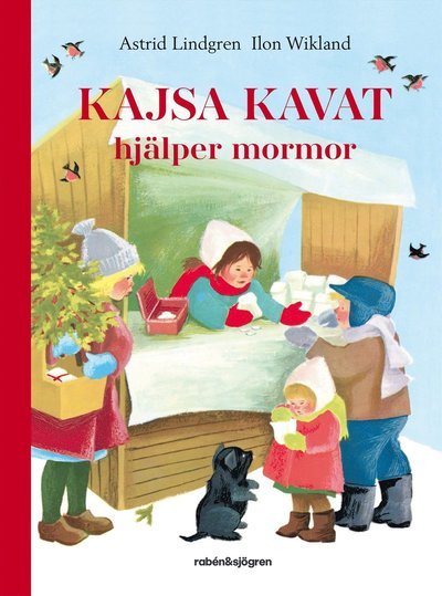 Cover for Astrid Lindgren · Kajsa Kavat hjälper mormor (Indbundet Bog) (2023)