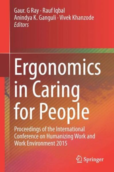 Ergonomics in Caring for People - - Books - Springer Verlag, Singapore - 9789811049798 - October 7, 2017