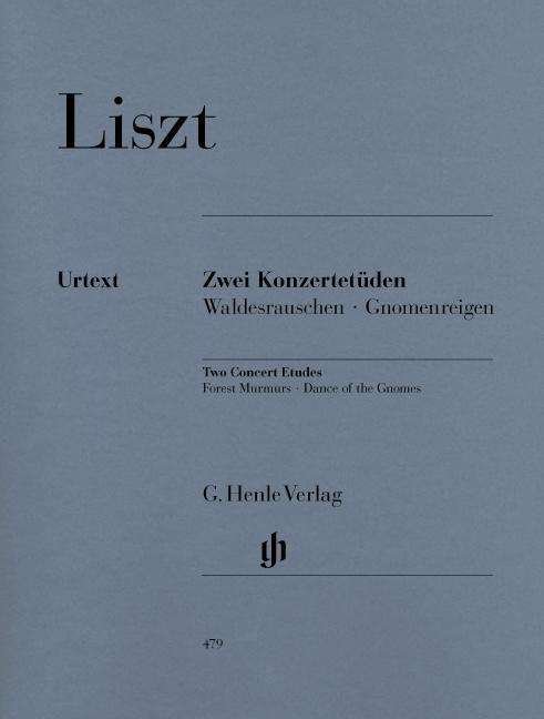 Cover for F. Liszt · Zwei Konzertetüden,Kl.HN479 (Bog) (2018)