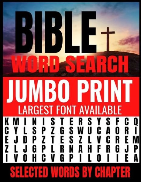 Cover for Er Lee Press · Bible Word Search Jumbo Print (Paperback Bog) (2020)