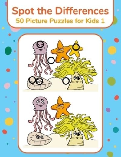 Cover for Nick Snels · Spot the Differences - 50 Picture Puzzles for Kids 1 (Paperback Bog) (2021)