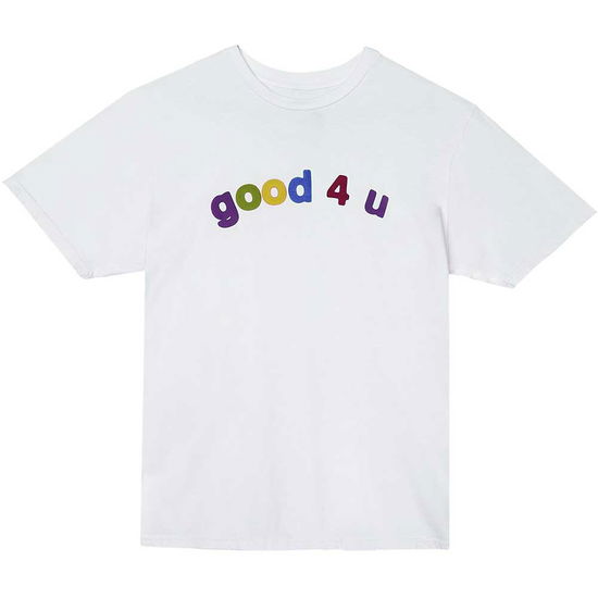 Cover for Olivia Rodrigo · Olivia Rodrigo Unisex T-Shirt: Good 4 U (White) (Ex-Tour) (T-shirt)