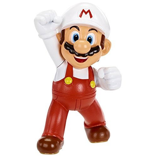 Cover for Jakks · Nintendo - 2.5&quot; Articulated Figure - Fire Mario (Toys)