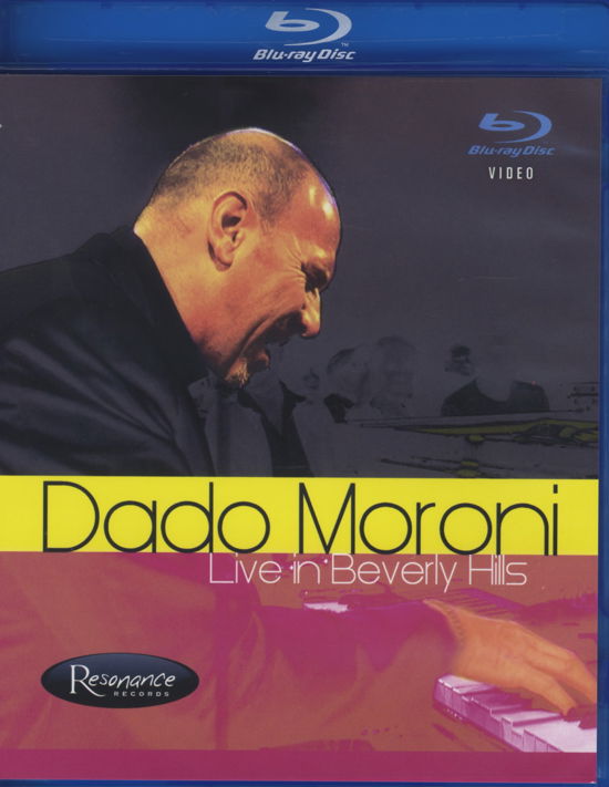 Cover for Dado Moroni · Live In Beverly Hills (Blu-Ray) (2021)