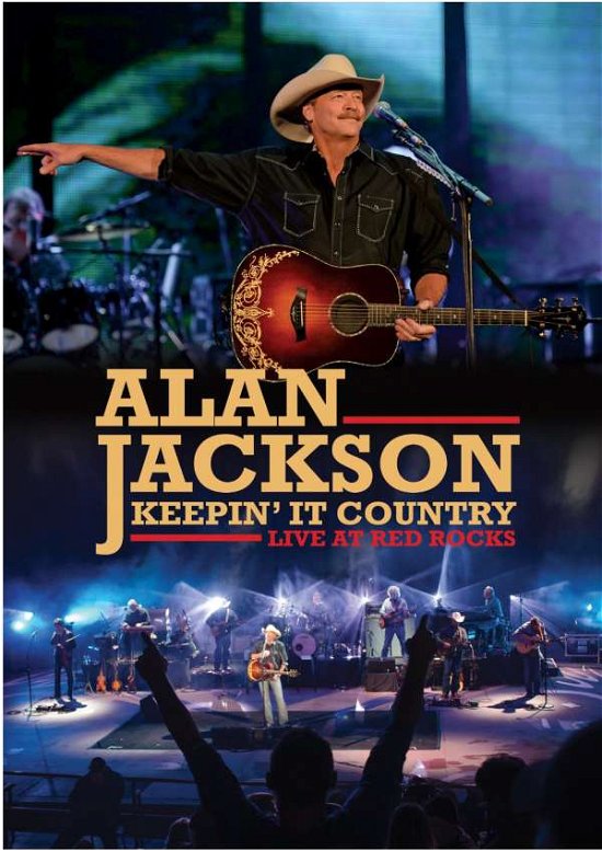 Cover for Alan Jackson · Keepin' It Country Live at Red Rocks (DVD) (2016)