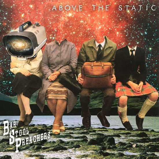 Above the Static (Indie Exclusive Half Black W/ White Splatter / Half Silver with Black Splatter) - The Bar Stool Preachers - Music - ROCK/POP - 0810540034799 - March 31, 2023