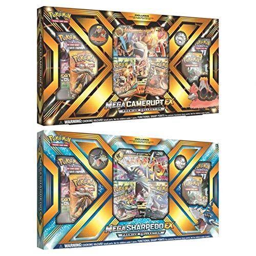 Cover for Pokemon · Pokemon TCG Mega Camerupt +Sharpedo Premium Collection case of 12 (Cards)