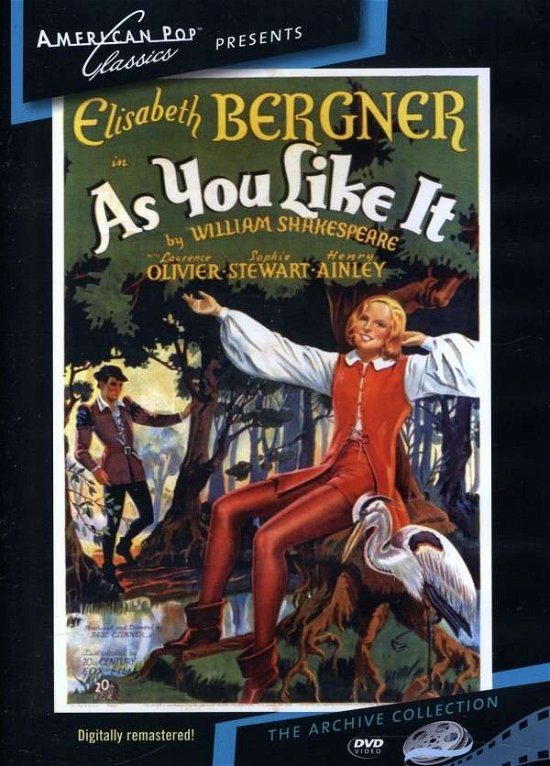 Cover for As You Like It (DVD) (2012)