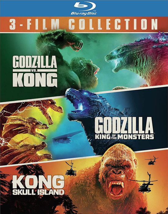 Cover for Godzilla vs Kong / Godzilla: King of the Monsters (Blu-ray) (2021)