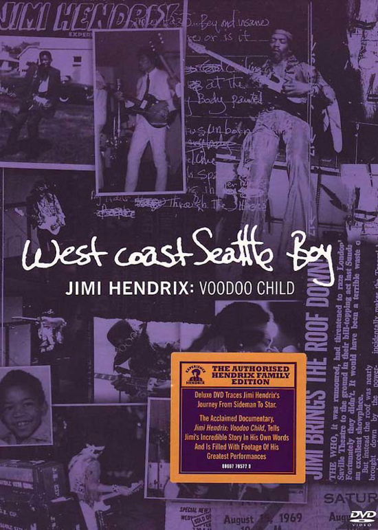 Cover for The Jimi Hendrix Experience · West Coast Seattle Boy (DVD) (2010)