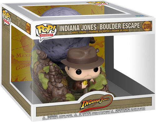 Indiana Jones - Boulder Scene - Funko Movie Moment: - Merchandise - Funko - 0889698645799 - July 28, 2023