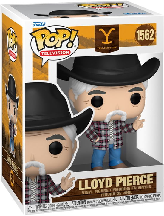 Funko Pop Television Yellowstone S2 Lloyd - Pop Television Yellowstone - Merchandise - Funko - 0889698801799 - September 17, 2024