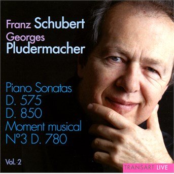 Cover for Georges Pludermacher · Klaviersonaten D.575 &amp; 850 Vol.2 (CD) (2014)