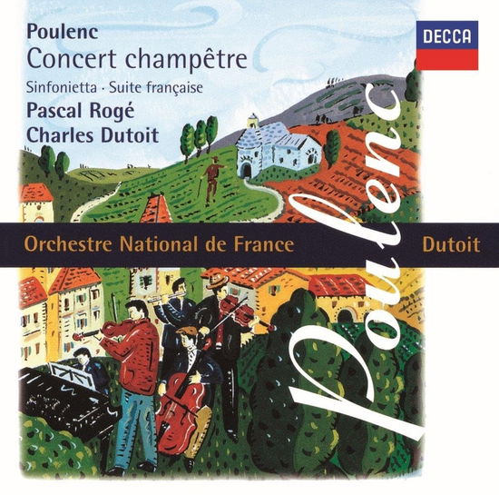 Cover for Poulenc / Dutoit,charles · Poulenc: Concert Champetre / Suite Francaise (CD) [Japan Import edition] (2024)