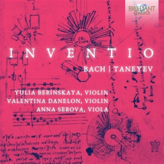 Cover for Berinskaya, Yulia / Valentina Danelon / Anna Serova · Inventio: Bach / Taneyev (CD) (2022)
