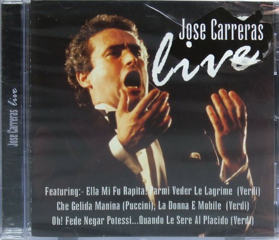 Cover for Jose Carreras · Live (CD)