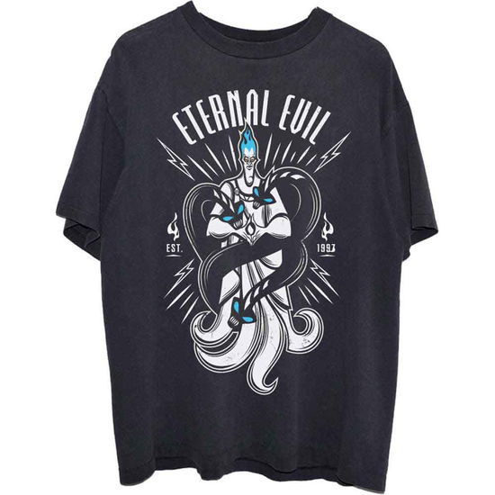 Disney Unisex T-Shirt: Hercules Hades Eternal Evil (Black) - Disney - Produtos - - 5056561047799 - 15 de agosto de 2022