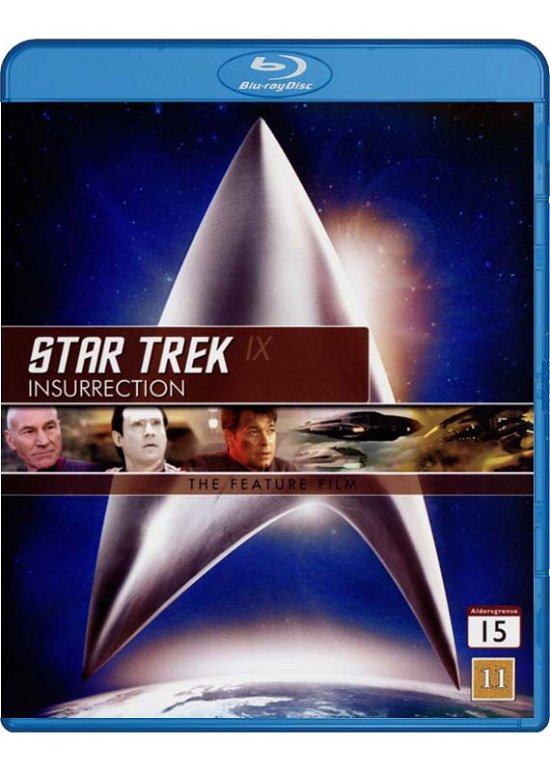 Cover for Star Trek · Star Trek 9: Insurrection ('98) (Blu-ray) [Remastered edition] (2009)