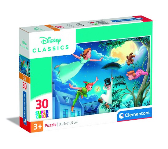 Cover for Clementoni · Puslespil, Peter Pan, Disney Classic, 30 brikker (Jigsaw Puzzle) (2023)