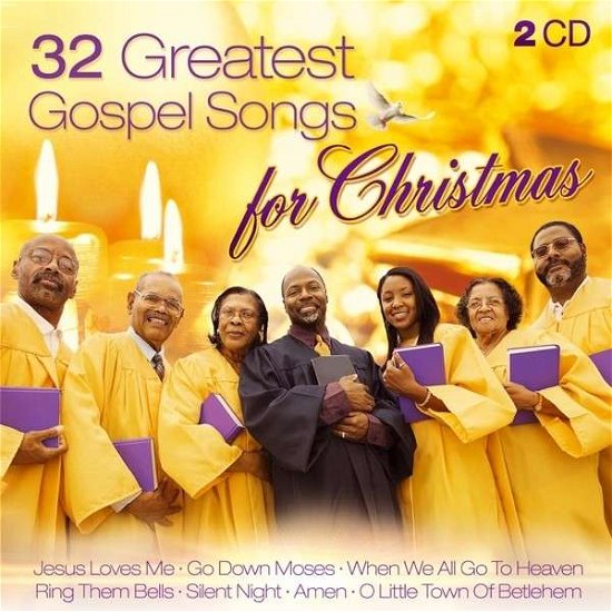 Cover for New Bethel Gospel Choir - Urban Nation Gospel Choir · 32 Greatest Gospel Songs for Christmas (CD) (2014)