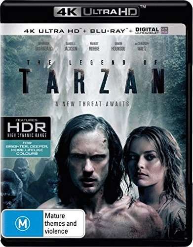 Cover for Legend of Tarzan (4K UHD Blu-ray) (2016)