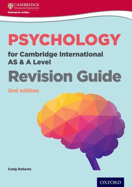 Cover for Craig Roberts · Psychology for Cambridge International AS and A Level Revision Guide (Paperback Book) [2 Revised edition] (2016)