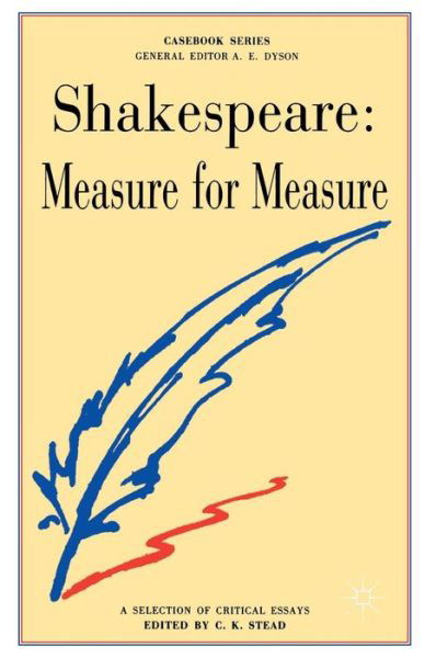 Shakespeare Measure for Measure - Na Na - Książki - Macmillan Education UK - 9780333008799 - 8 czerwca 2017