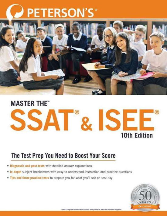 Cover for Peterson's · Master the™ SSAT® &amp; ISEE® - Master the™ (Paperback Book) (2023)