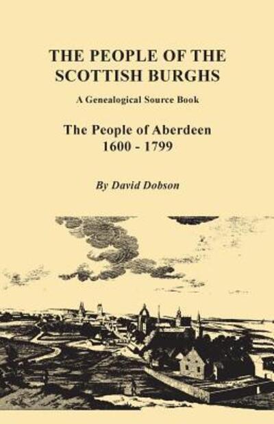 Cover for David Dobson · The People of the Scottish Burghs (Paperback Book) (2015)