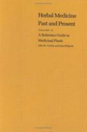 Cover for John K. Crellin · A Reference Guide to Medicinal Plants: Herbal Medicine Past and Present (Hardcover Book) (1990)