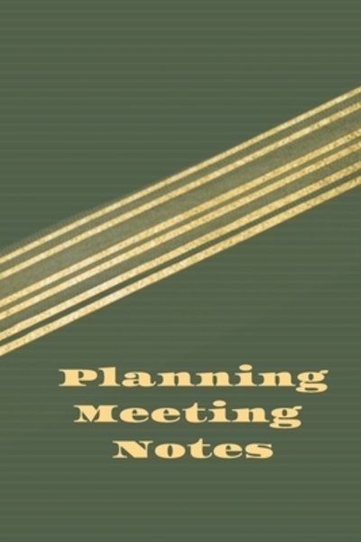 Cover for Hidden Valley Press · Planning Meeting Notes (Pocketbok) (2019)