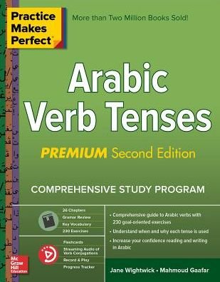 Cover for Jane Wightwick · Practice Makes Perfect: Arabic Verb Tenses, Premium Second Edition (Taschenbuch) (2019)