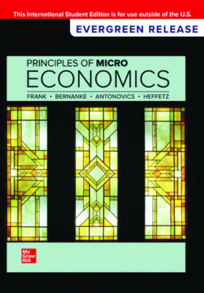 Cover for Robert Frank · Principles of Microeconomics ISE (Paperback Bog) (2024)