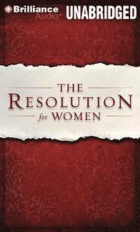 Cover for Priscilla Shirer · The Resolution for Women (Płyta CD z plikami MP3) (2014)