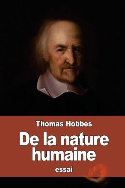 Cover for Thomas Hobbes · De la nature humaine (Paperback Bog) (2016)