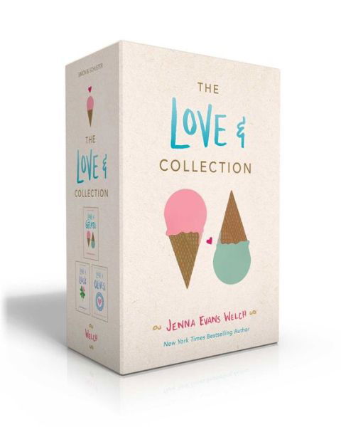 Cover for Jenna Evans Welch · The Love &amp; Collection (Boxed Set): Love &amp; Gelato; Love &amp; Luck; Love &amp; Olives (Inbunden Bok) (2020)