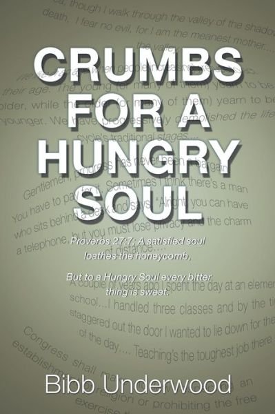 Cover for Bibb Underwood · Crumbs for a Hungry Soul (Paperback Book) (2018)