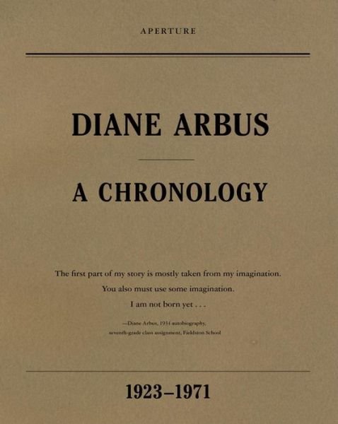 Cover for Elisabeth Sussman · Diane Arbus: A Chronology (Paperback Book) (2011)