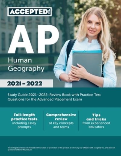 Cover for Accepted · AP Human Geography Study Guide 2021-2022 (Taschenbuch) (2020)