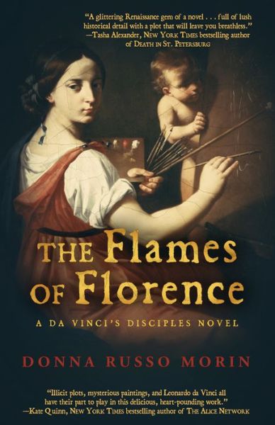 Cover for Morin · The Flames of Florence (Book) (2018)