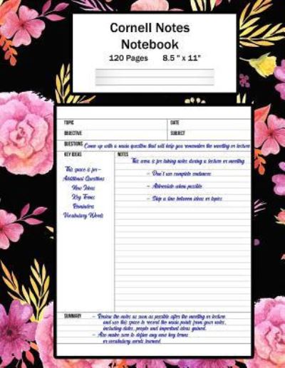 Cover for Cricket Creek Creatives · Cornell Notes Notebook (Paperback Book) (2018)