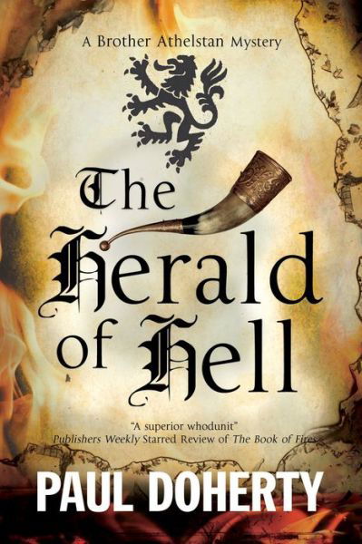 Cover for Paul Doherty · The Herald of Hell: a Brother Athelstan Novel of Medieval London - a Brother Athelstan Medieval Mystery (Hardcover Book) [First World Publication edition] (2016)