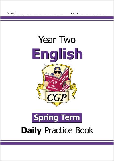 KS1 English Year 2 Daily Practice Book: Spring Term - CGP Year 2 Daily Workbooks - CGP Books - Books - Coordination Group Publications Ltd (CGP - 9781789086799 - September 15, 2020