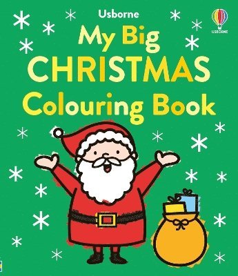 Cover for Alice James · My Big Happy Christmas Colouring Book - Big Colouring (Paperback Book) (2025)