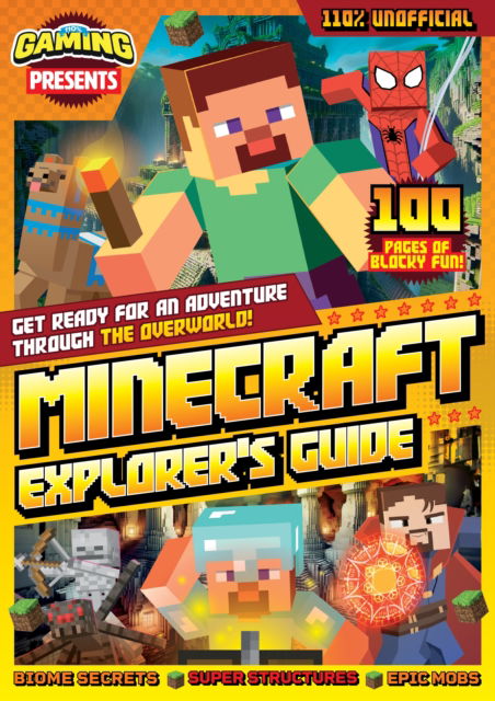 110% Gaming Presents – Minecraft Explorer's Guide - - Books - D.C.Thomson & Co Ltd - 9781845359799 - June 26, 2024